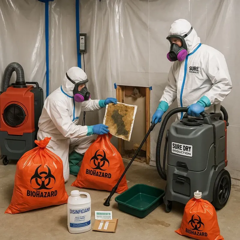 Contaminated Water Handling Protocols process in Delhi Hills, OH