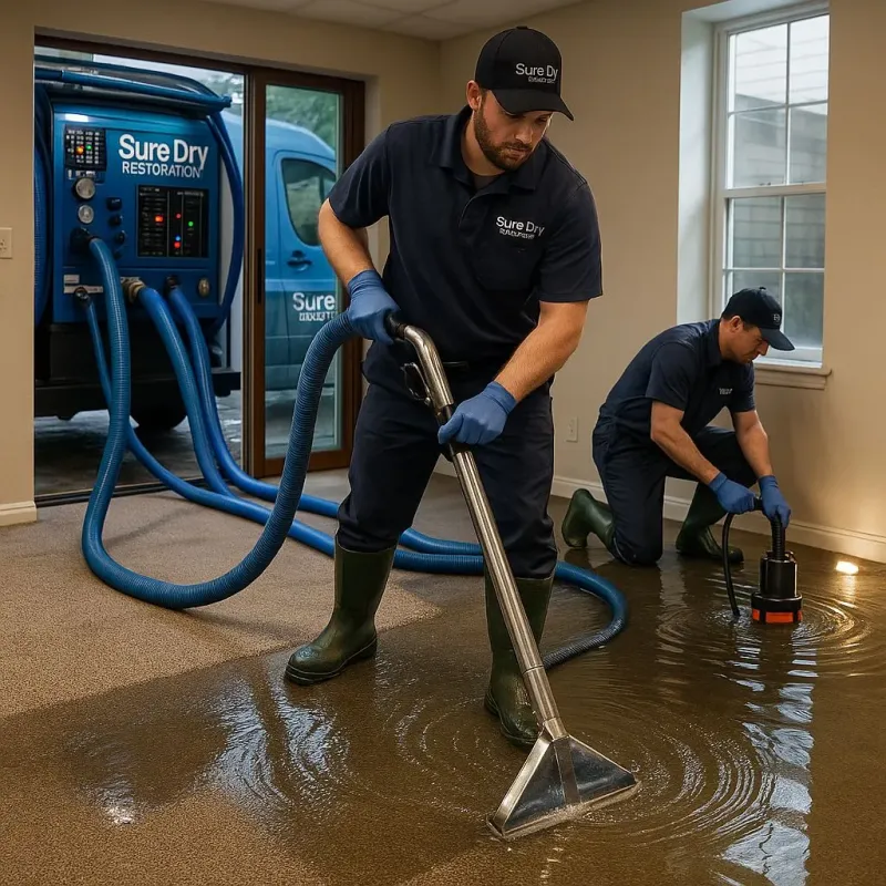 Water Extraction and Removal process in Delhi Hills, OH